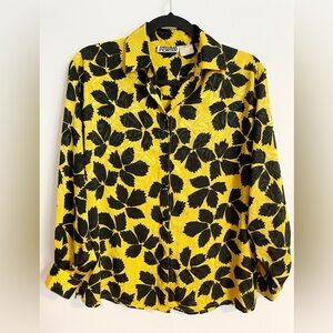 Vintage print blouse